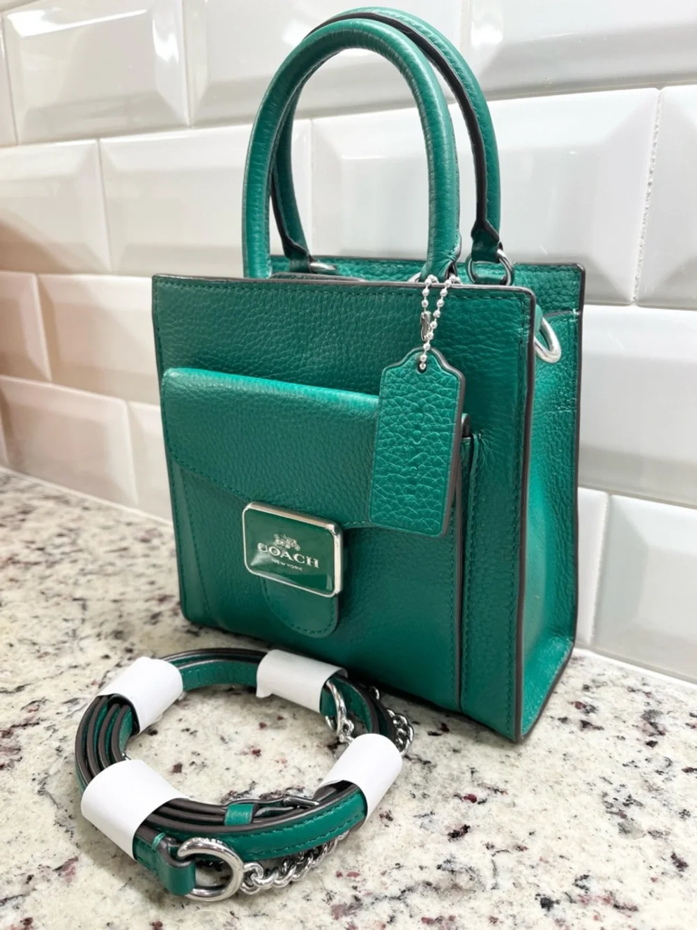 Coach Mini Pepper Crossbody Bag EUC - Picture 3 of 14